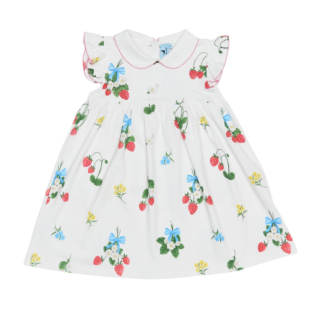 Strawberry Fields Pima Cotton Dress - Nanducket