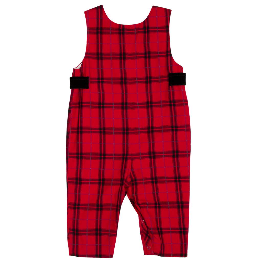 Wyatt Longall in Regal Red and Black Plaid - Nanducket