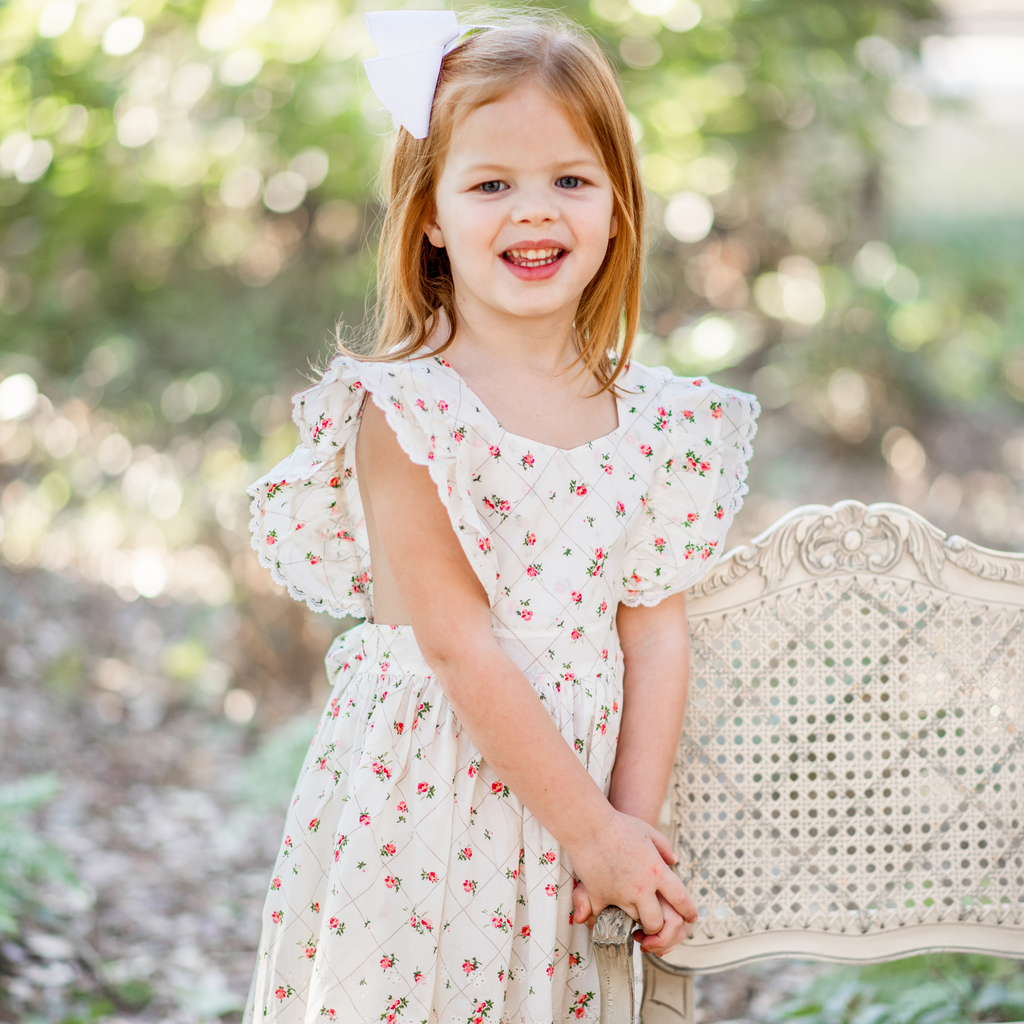 Everly Rose Dress + Bodysuit in Romantic Floral - Nanducket