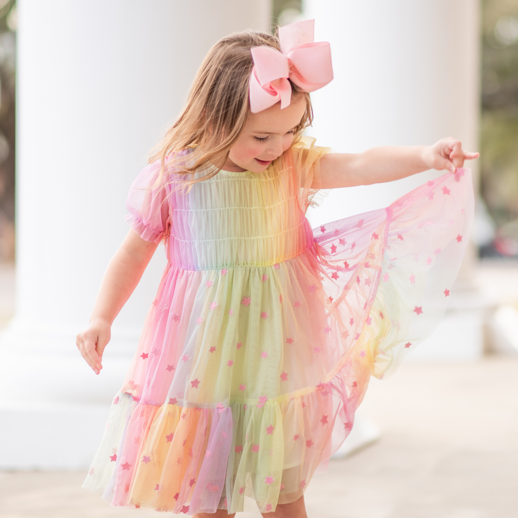 Swiftie Dress Rainbow Mesh - Nanducket