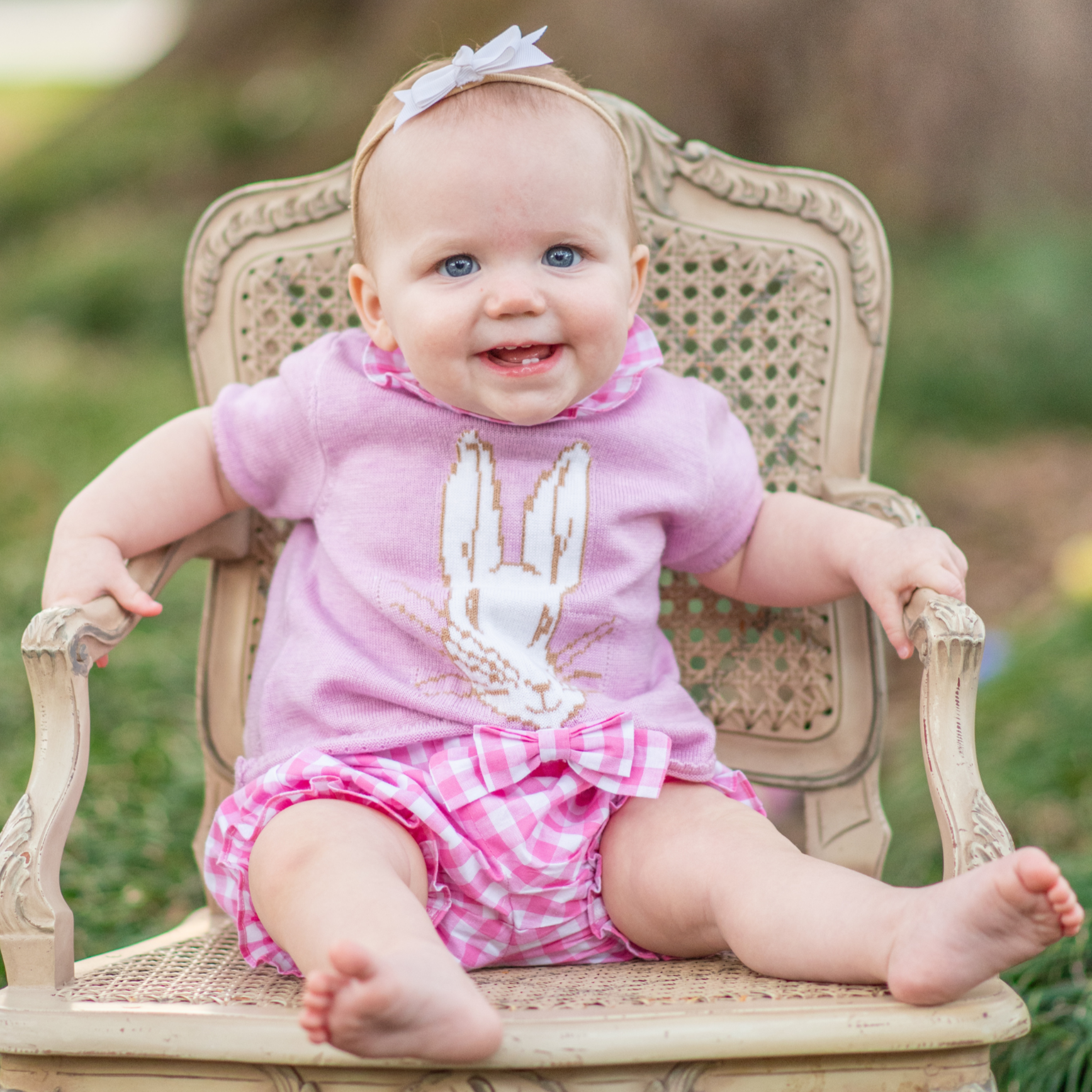 Baby First Rabbit Waddle The Peter Rabbit Waddle Set In Rosebud Gingham – Nanducket