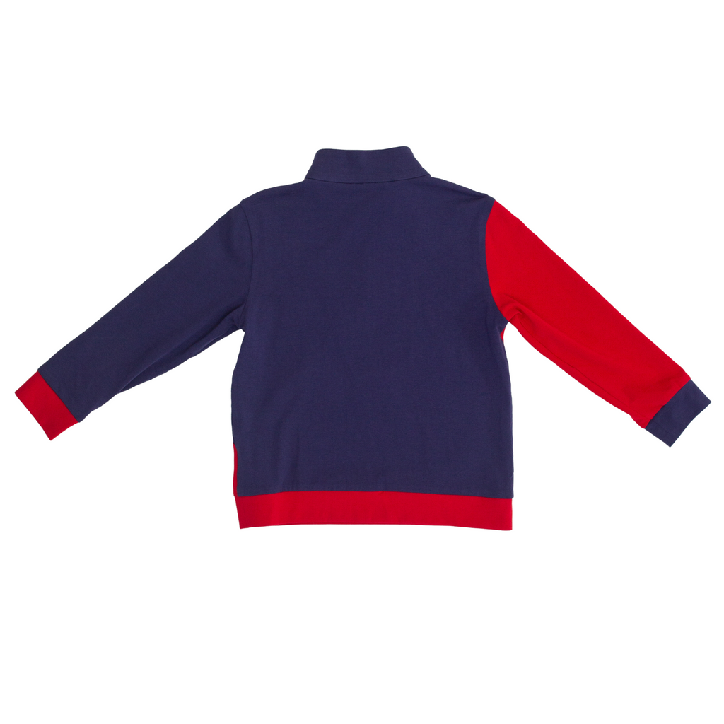 Adventurer Regatta Red Quarter Zip - Nanducket