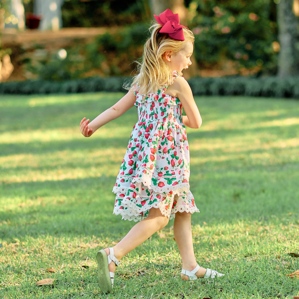 Sloane Alexandra Dress in Strawberry Fields - Nanducket