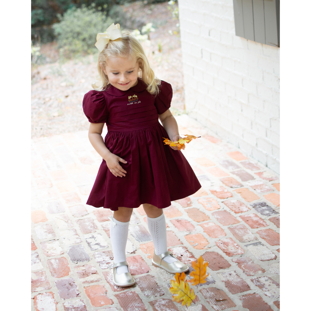 Sweet As Pie Girls Dress | Nantucket - Nanducket