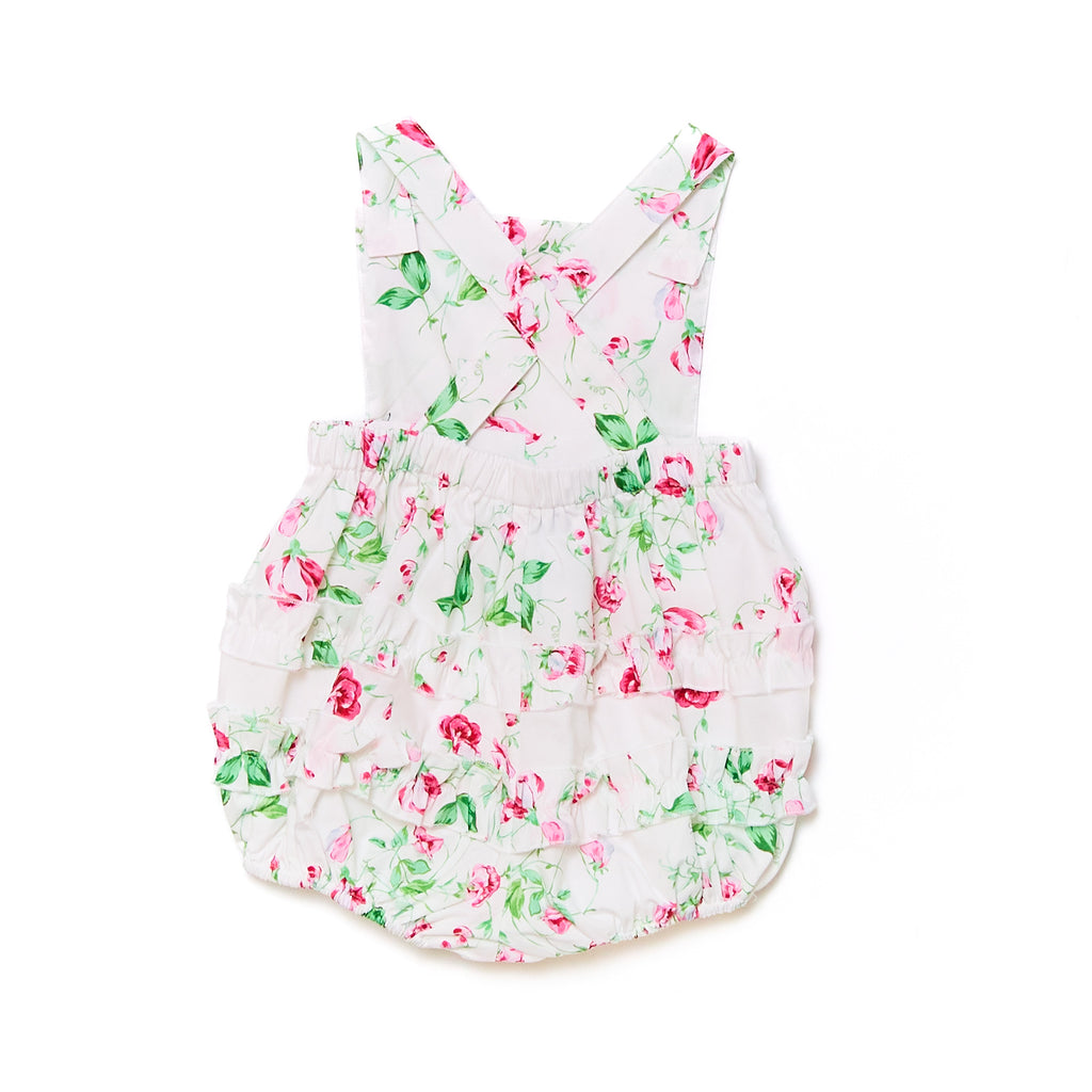 Mia Ruffle Bubble in Mary Rose Floral - Nanducket