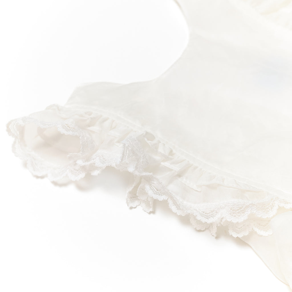 Everly Rose Dress + Bodysuit in White - Nanducket