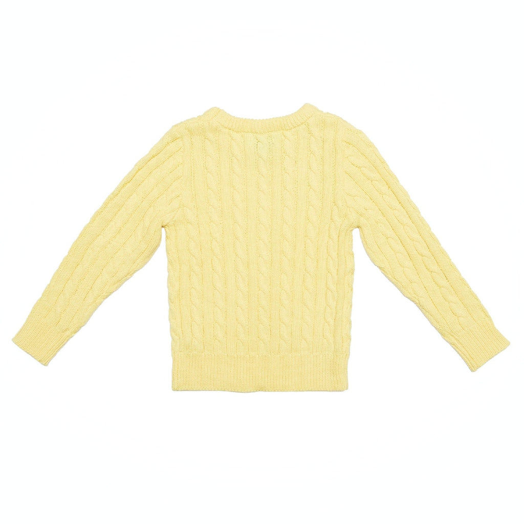 Hunter Cable Knit in Sunshine Yellow - Nanducket