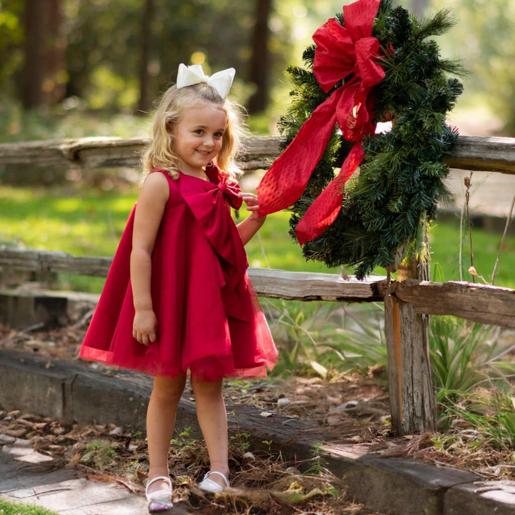 Holiday Bow Dress - Nanducket 