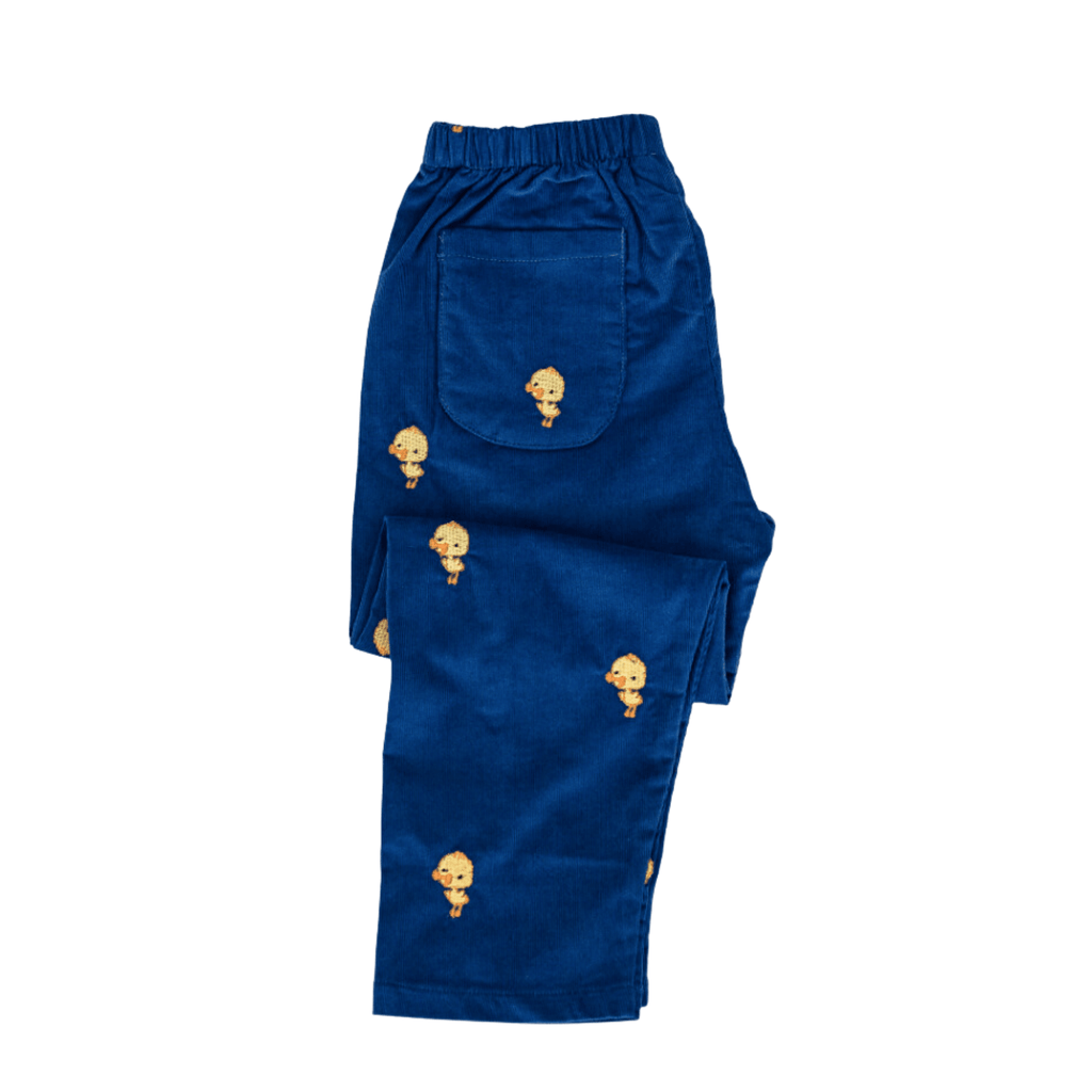 Blue Harbor Ack Embroidered Corduroy Pants - Nanducket