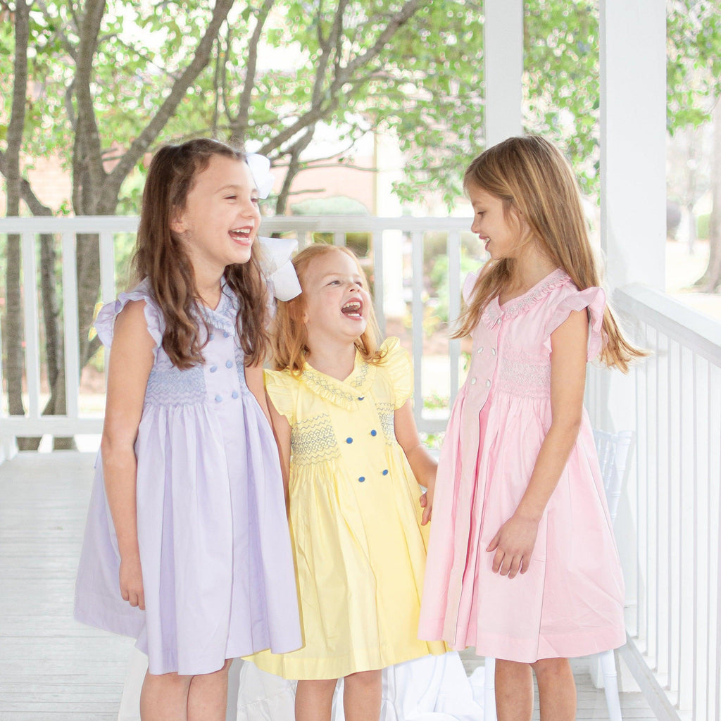 Margeaux Everly Dress in Yellow - Nanducket