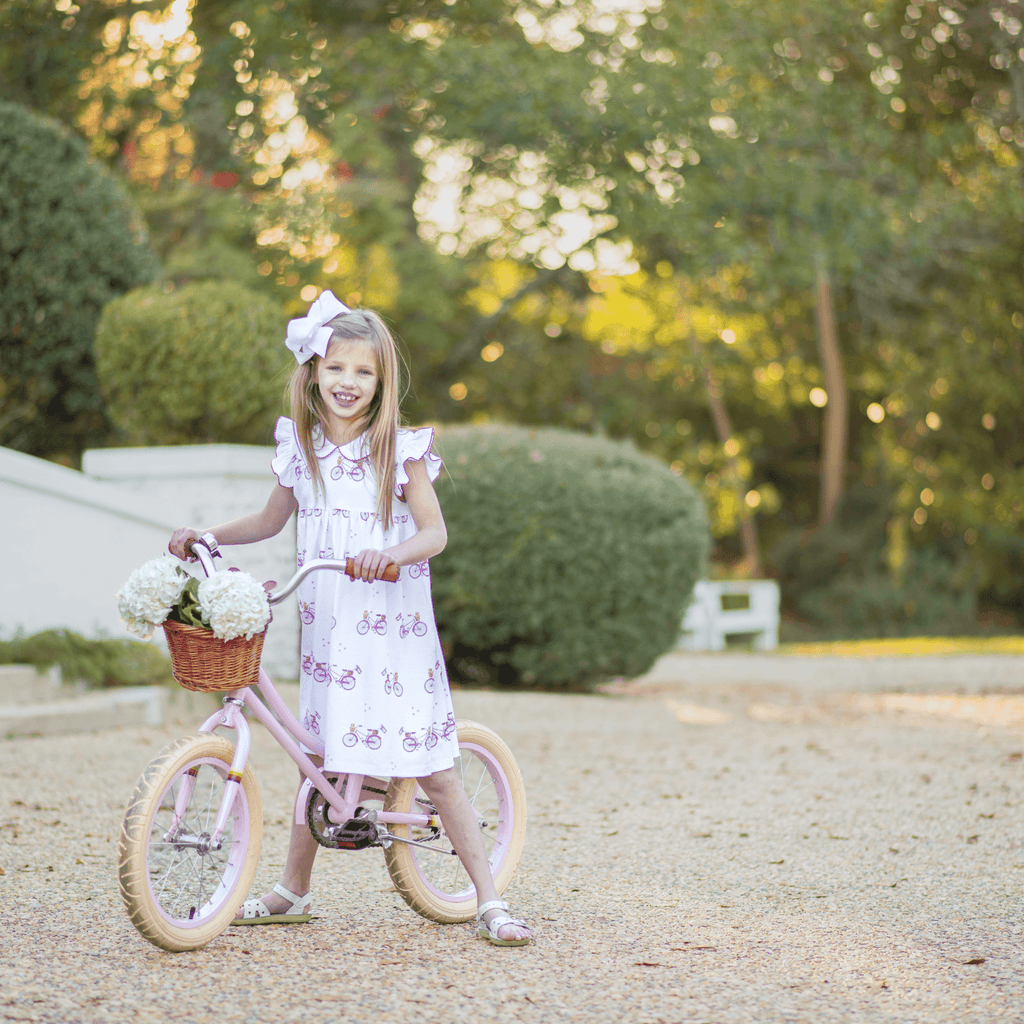 Nantucket Pedal Puppy Pima Dress with Angel Sleeves - Nanducket