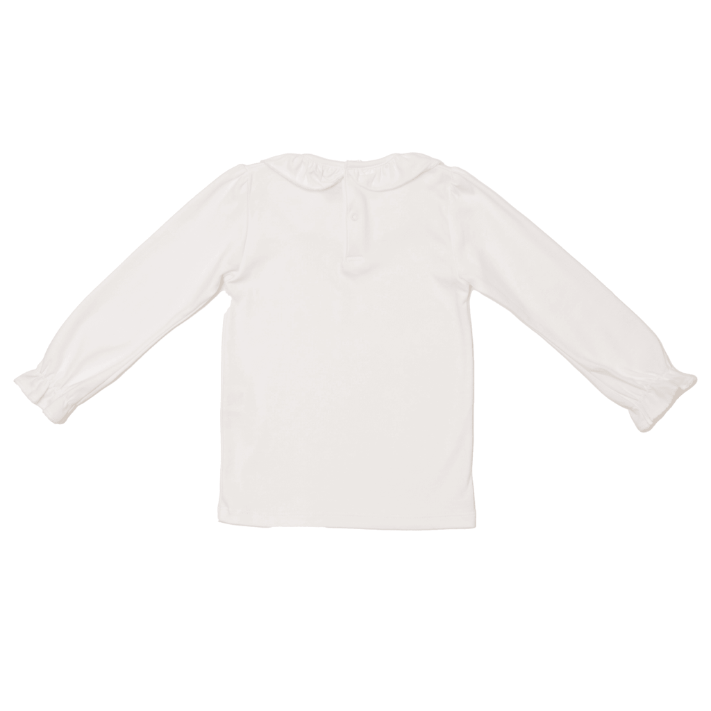 Rose Ruffle Collar Shirt - Nanducket