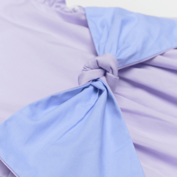 Margeaux Everly Dress in Lavender and French Blue - Nanducket